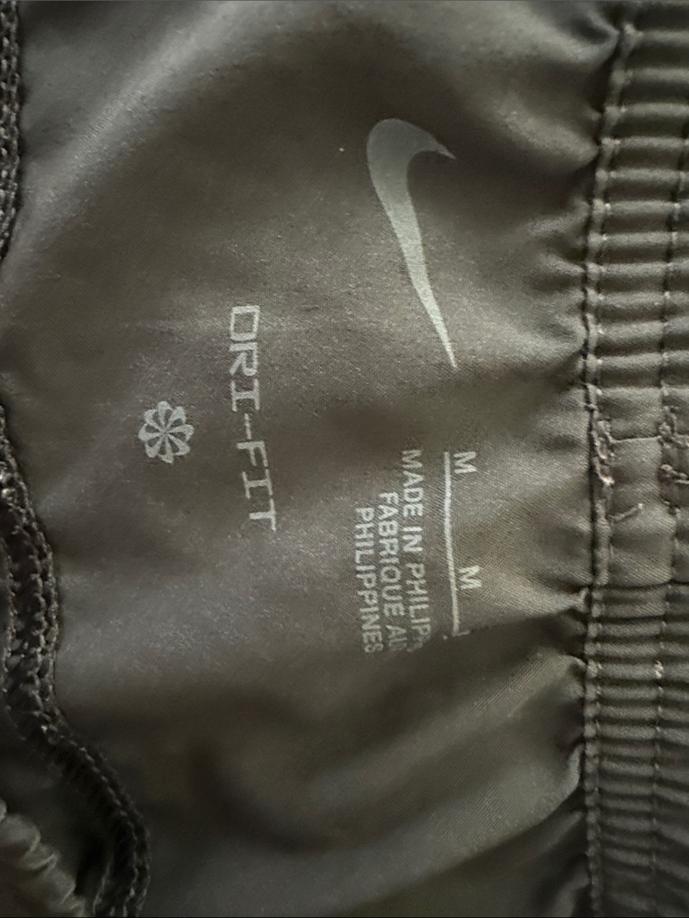 Nike Men's Black Athletic Shorts with Reflective Swoosh - Picture 5 of 8